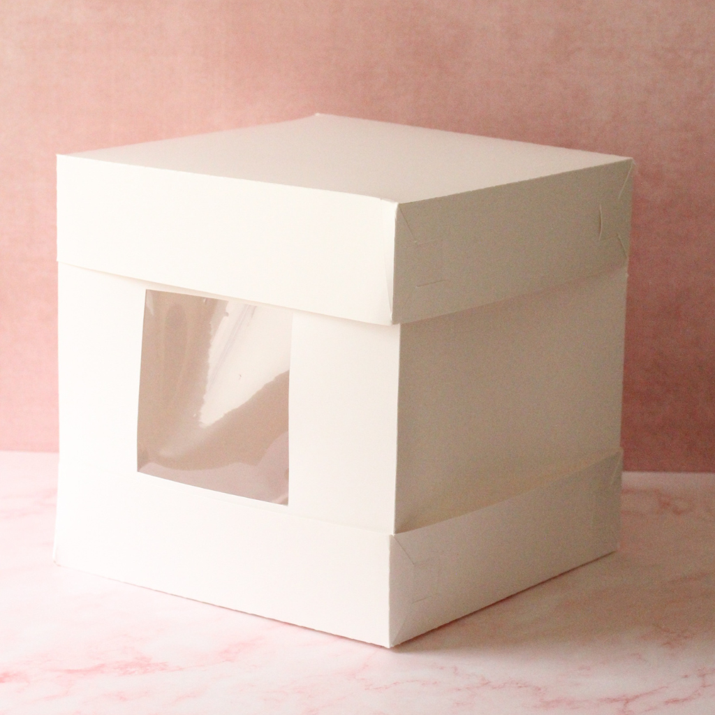 Caja Para Tartas Diseño Pure 26x26x12 cm 2 ud.